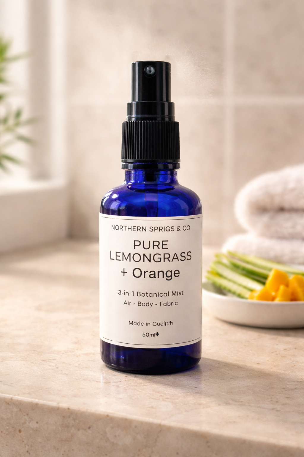 Pure Lemongrass + Orange 3 in 1 Mist