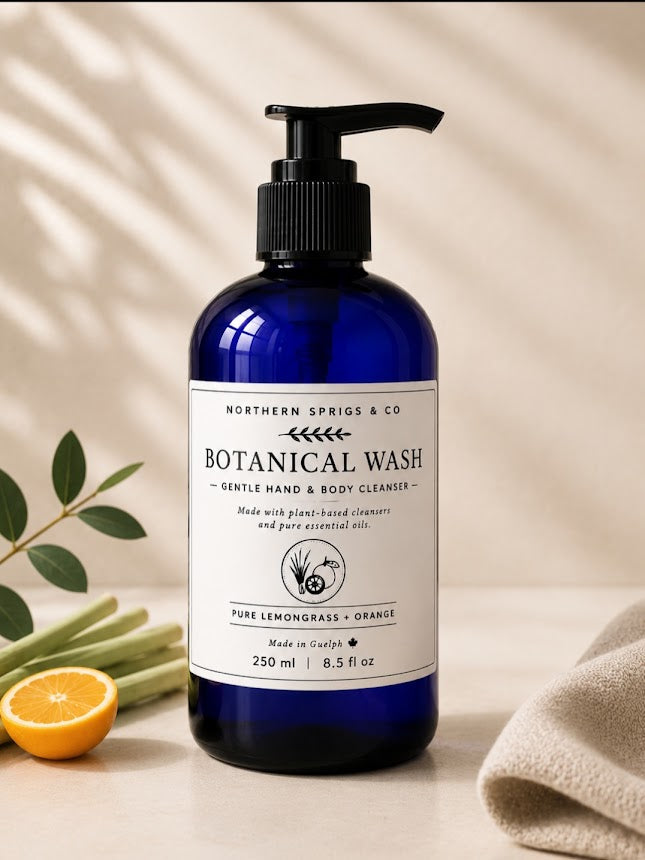 Pure Lemongrass + Orange Botanical Wash